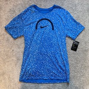 Mens Blue Graphic Nike Dri-fit